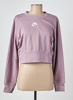 Hanorac broderie mâneci lungi violet NIKE femeie