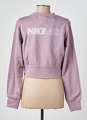 Hanorac broderie mâneci lungi violet NIKE femeie
