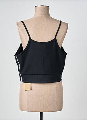 Top elasticitate bretele subțiri negru NIKE femeie