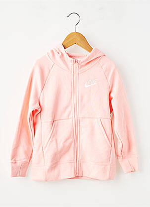 Jachete casual buzunare roz NIKE fată