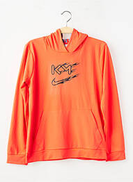 Hanorac cu glugă mâneci lungi mâneci lungi portocaliu NIKE copil