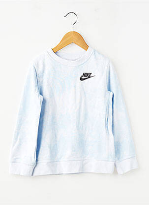 Hanorac țesătură jersey mâneci lungi albastru NIKE băiat