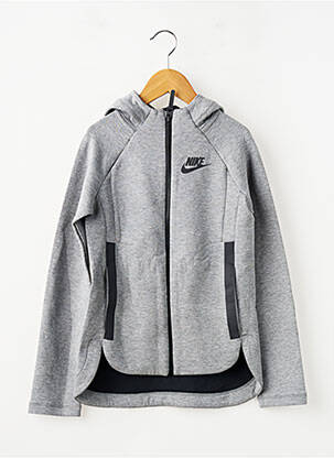 Jachete casual buzunare gri NIKE fată