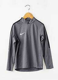 Tricou mâneci lungi mâneci lungi gri NIKE copil