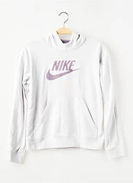 Hanorac cu glugă mâneci lungi mâneci lungi gri NIKE copil