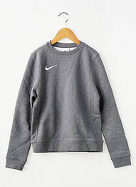 Hanorac serigrafie mâneci lungi gri NIKE copil