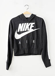 Hanorac mâneci lungi mâneci lungi gri NIKE fată