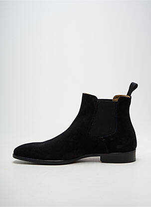 Botine/ghete vârf rotund toc mic negru YVES SAINT CLAIR bărbat