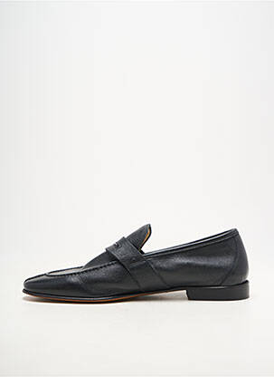 Mocasini material neted toc mic negru YVES SAINT CLAIR bărbat