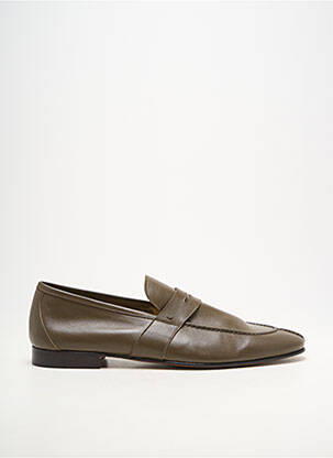 Mocasini material neted toc mic verde YVES SAINT CLAIR bărbat