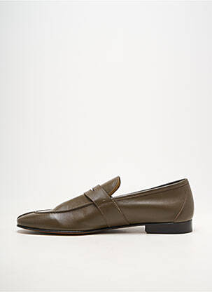 Mocasini material neted toc mic verde YVES SAINT CLAIR bărbat