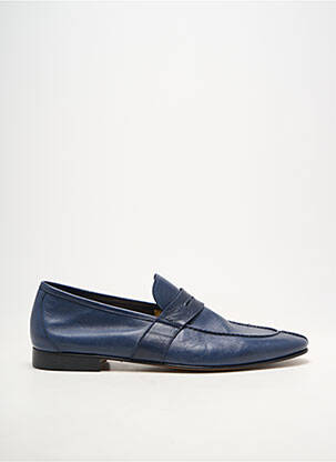 Mocasini material neted toc mic albastru YVES SAINT CLAIR bărbat