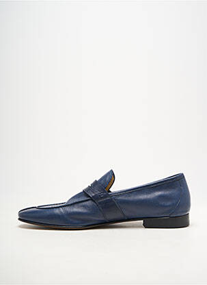 Mocasini material neted toc mic albastru YVES SAINT CLAIR bărbat