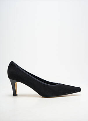 Pantofi cu toc vârf ascuțit toc de 7 la 9 cm negru ANDREA DAPHANE femeie