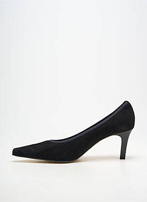 Pantofi cu toc vârf ascuțit toc de 7 la 9 cm negru ANDREA DAPHANE femeie