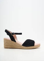 Espadrile închidere cu buclă(e) toc de 7 la 9 cm negru CARMEN SAIZ femeie