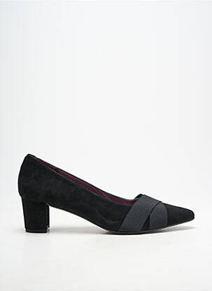 Pantofi cu toc toc pătrat toc de 4 la 6 cm negru ANDREA DAPHANE femeie