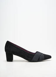 Pantofi cu toc toc pătrat toc de 4 la 6 cm negru ANDREA DAPHANE femeie