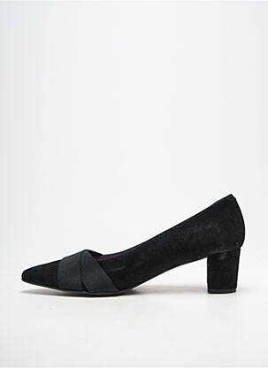 Pantofi cu toc toc pătrat toc de 4 la 6 cm negru ANDREA DAPHANE femeie