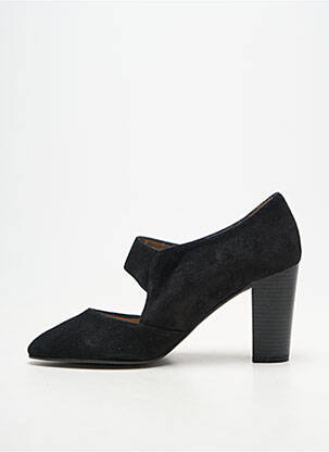 Pantofi cu toc toc pătrat toc de 7 la 9 cm negru ANDREA DAPHANE femeie