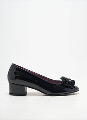 Pantofi cu toc material neted toc de 4 la 6 cm negru ANDREA DAPHANE femeie
