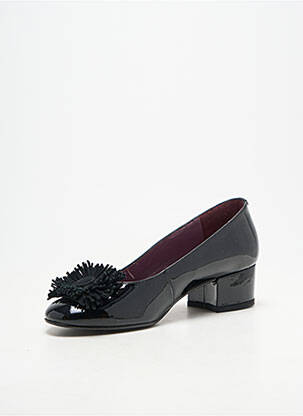 Pantofi cu toc material neted toc de 4 la 6 cm negru ANDREA DAPHANE femeie