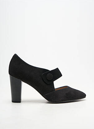 Pantofi cu toc toc pătrat toc de 7 la 9 cm negru ANDREA DAPHANE femeie