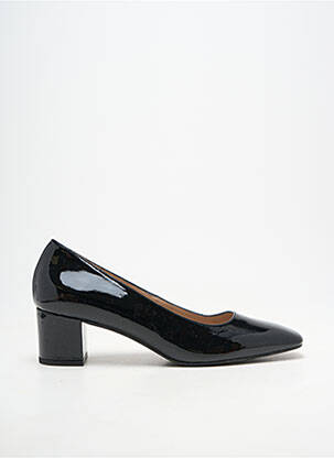 Pantofi cu toc material neted toc de 4 la 6 cm negru ANDREA DAPHANE femeie