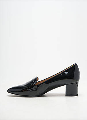 Mocasini toc pătrat toc de 4 la 6 cm negru ANDREA DAPHANE femeie
