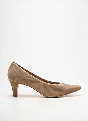 Pantofi cu toc toc cui. toc de 4 la 6 cm bej BELLA STORIA femeie