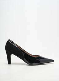 Pantofi cu toc material neted toc de 4 la 6 cm negru ANDREA DAPHANE femeie