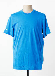 Tricou elasticitate mâneci scurte albastru NIKE bărbat