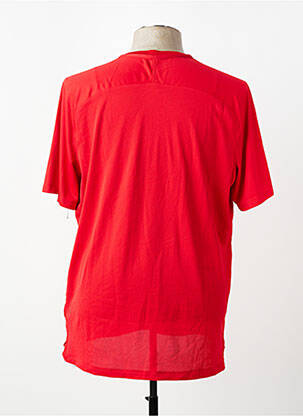 Tricou elasticitate mâneci lungi roșu NIKE bărbat