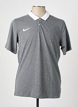 Polo croială cambrată mâneci scurte gri NIKE bărbat