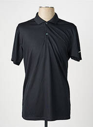 Polo croială cambrată mâneci scurte negru NIKE bărbat