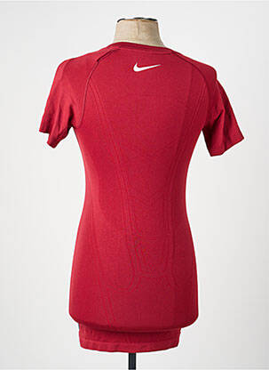 Tricou croială cambrată mâneci scurte roșu NIKE bărbat