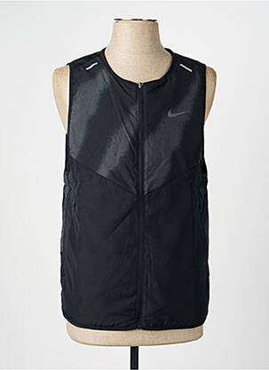 Jachete casual croială dreaptă negru NIKE bărbat