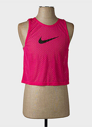 Maiou croială vestă fără mâneci roz NIKE bărbat