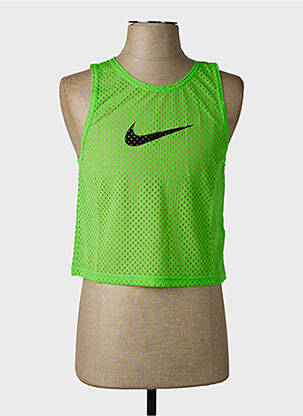 Maiou croială vestă fără mâneci verde NIKE bărbat