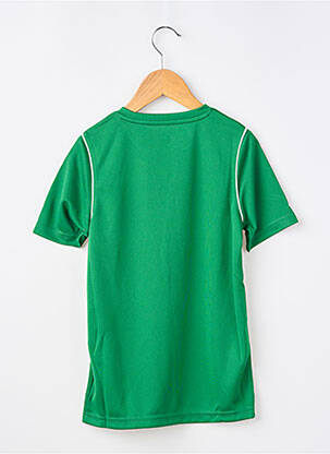 Tricou sport fotbal mâneci scurte verde NIKE băiat