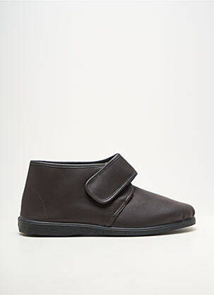 Botine/ghete material neted vârf rotund maro DAMART bărbat