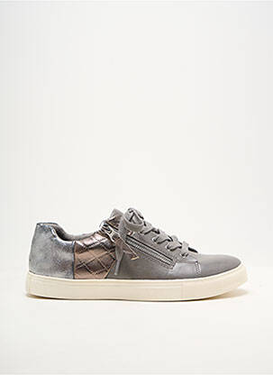 Adidași material neted toc plat până la 3 cm gri DAMART femeie