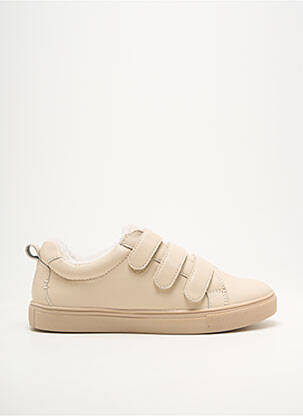 Adidași material neted toc plat până la 3 cm bej DAMART femeie
