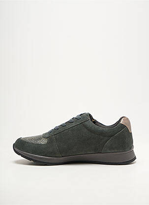 Adidași vârf rotund toc plat până la 3 cm verde DAMART femeie