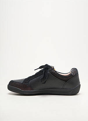 Adidași material neted toc plat până la 3 cm negru DAMART femeie