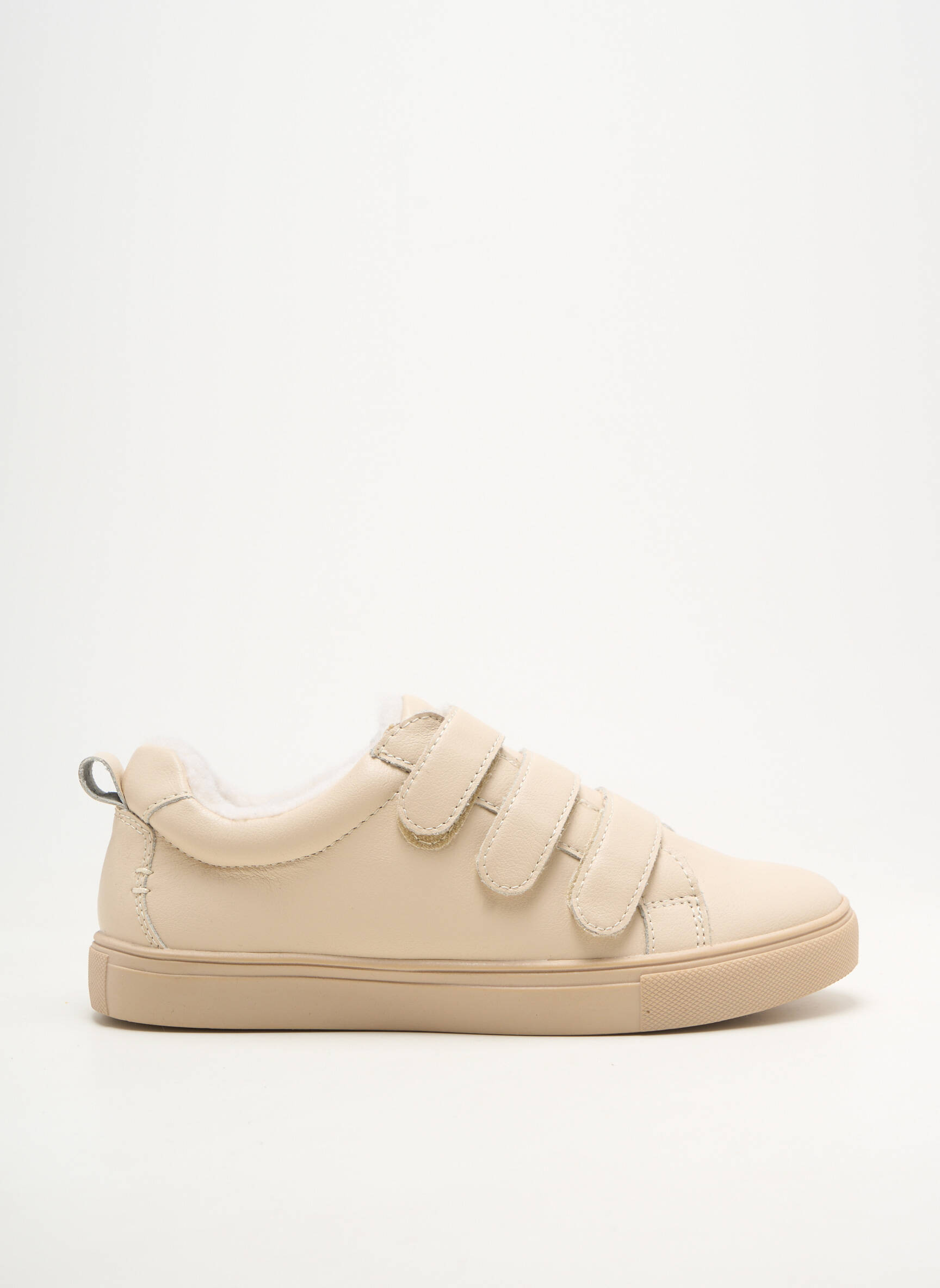 Adidași material neted toc plat până la 3 cm bej DAMART femeie