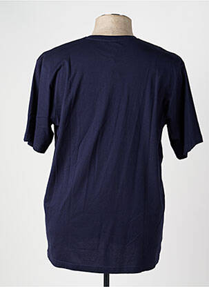 Tricou croială dreaptă mâneci scurte albastru CAMBERABERO bărbat