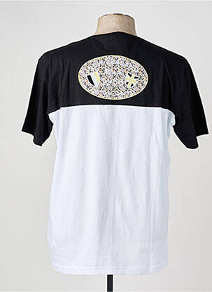 Tricou broderie mâneci scurte negru CAMBERABERO bărbat