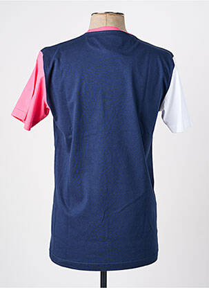 Tricou croială cambrată mâneci scurte albastru CAMBERABERO bărbat