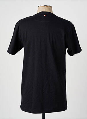 Tricou broderie mâneci scurte negru CAMBERABERO bărbat